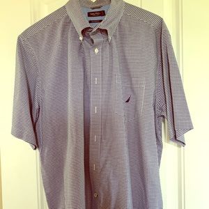 Nautica Classic Fit Button-down Short Sleeve